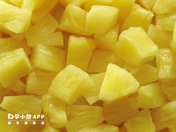 菠萝有助于取卵后利尿