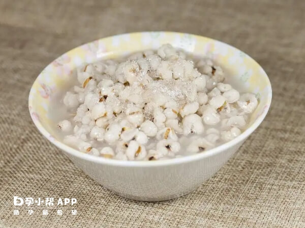 吃薏米可能会流产