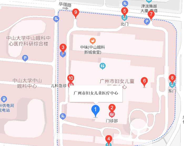 广州市妇女儿童医疗中心地址